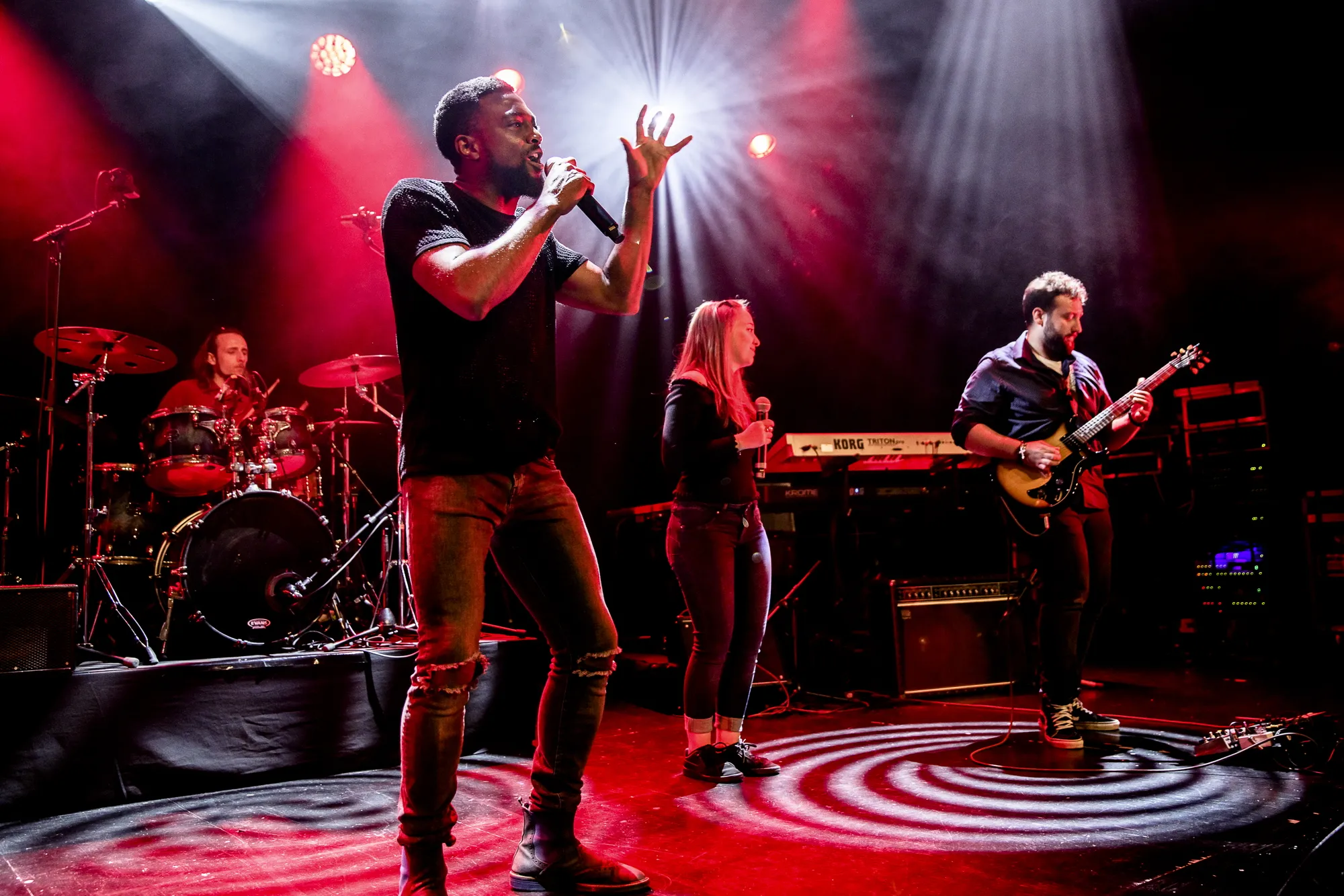 Photo d'un groupe de musique